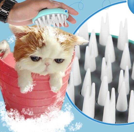 Transform Your Pet's Bath Time with Our Massage Bath Brush